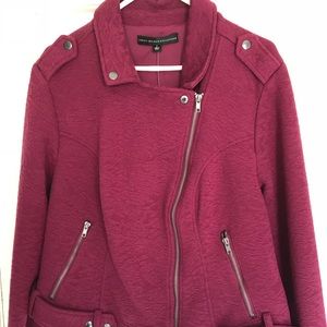 Torrid collection fabric motorcycle jacket